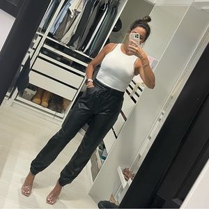 BNWT EXPRESS Pleather Jogger 😍